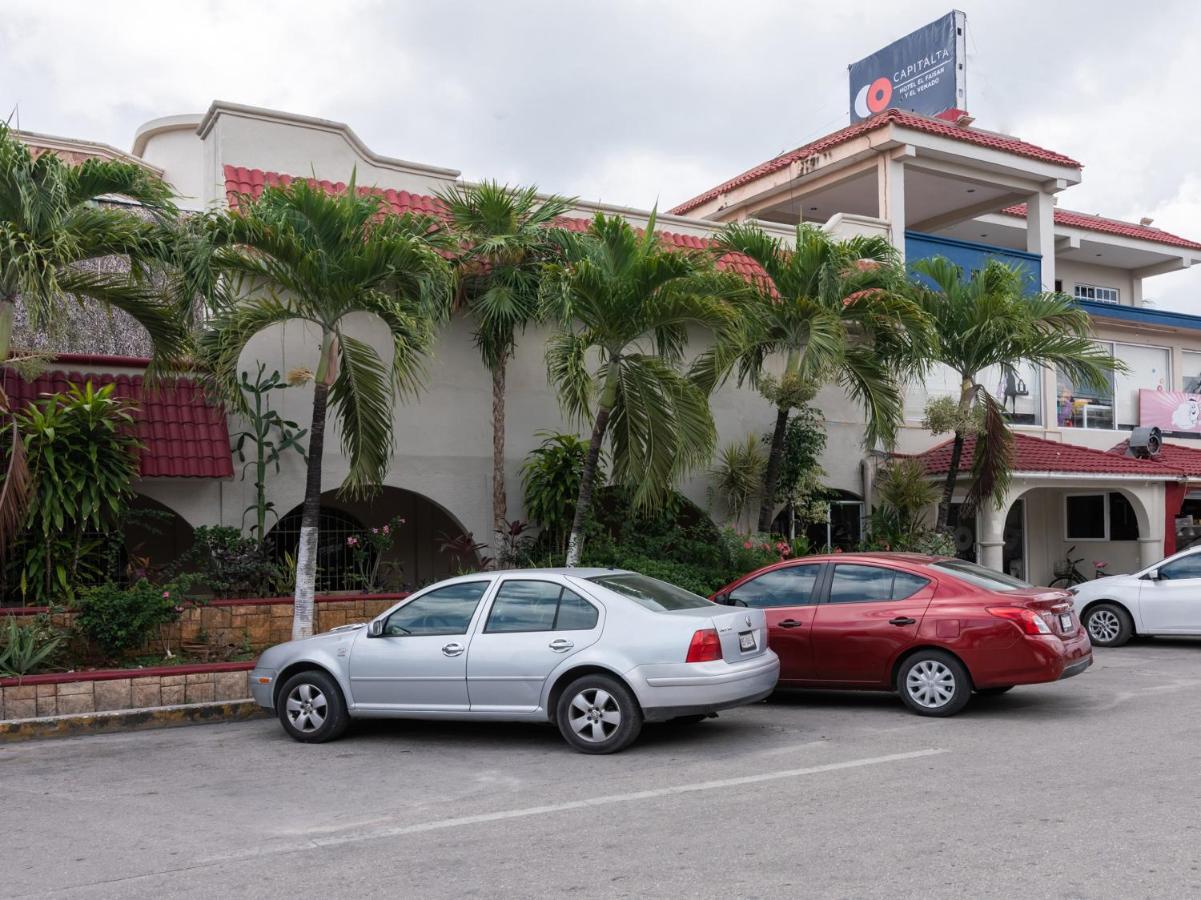 Capital O Hotel El Faisan Y El Venado Playa del Carmen Bagian luar foto